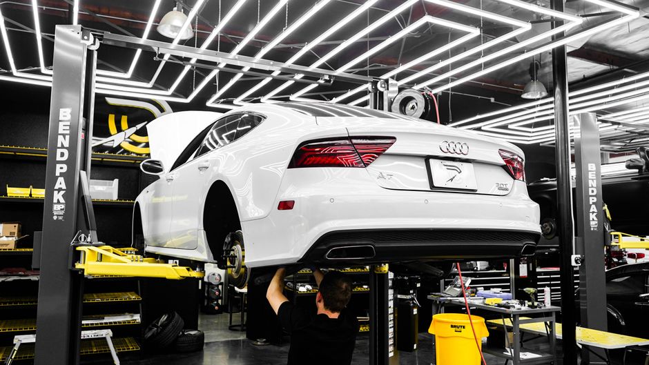 auto body repair shop