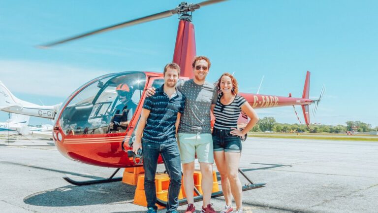 Descubre la emoción de un tour en helicóptero